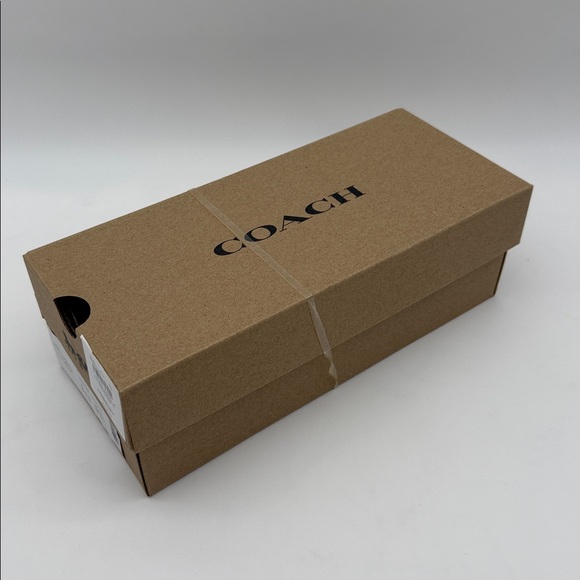 Coach Wedge Sandal In Signature Jacquard Oak Maple - Picture 13 of 13